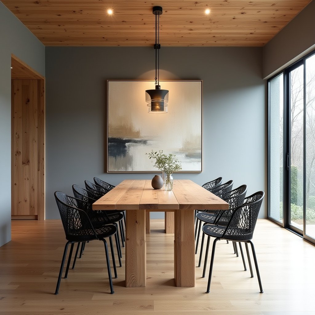 Japandi Dining Room Design 6