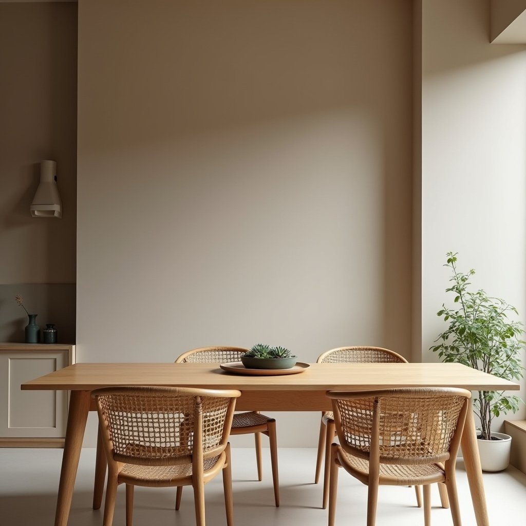 Japandi Dining Room Design 8