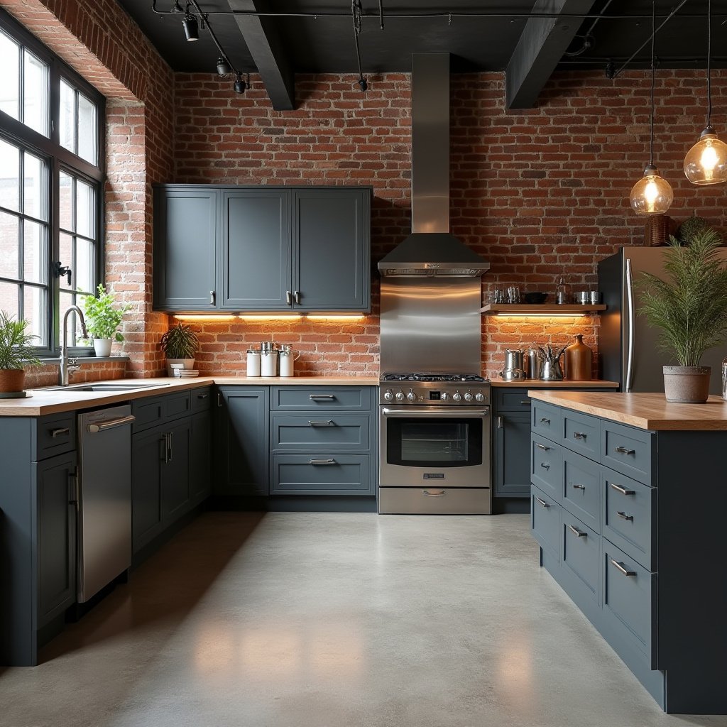 Kitchen Cabinets Color Combination 3