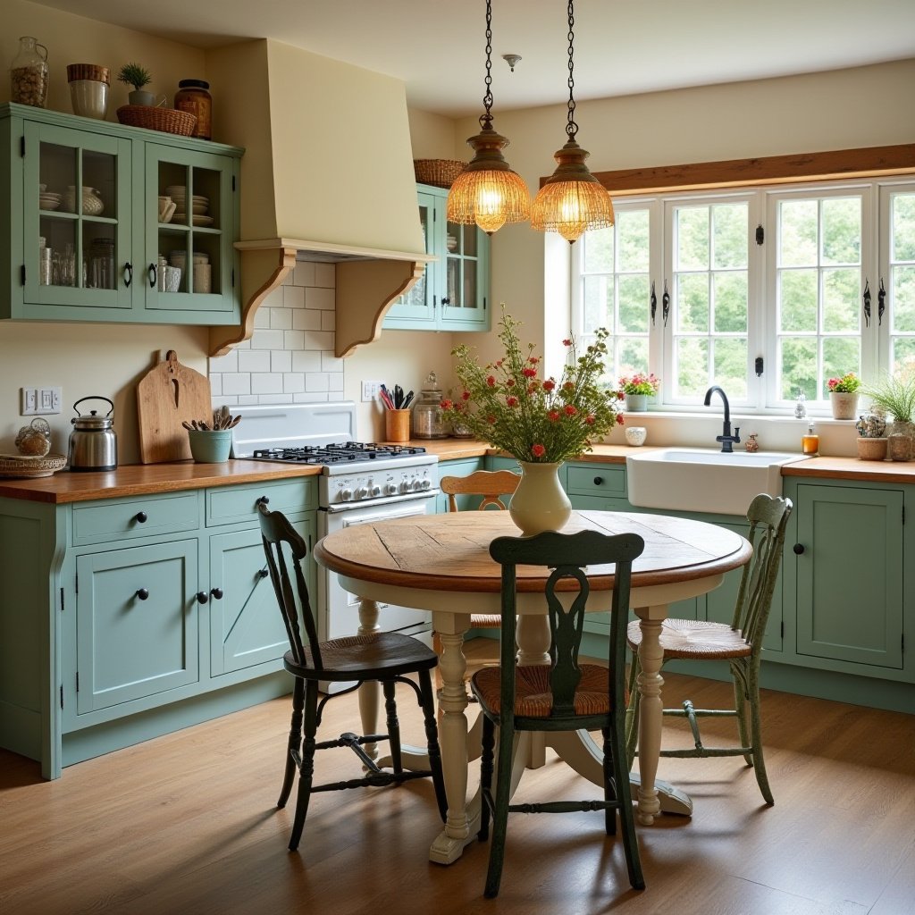 Kitchen Cabinets Color Combination 4