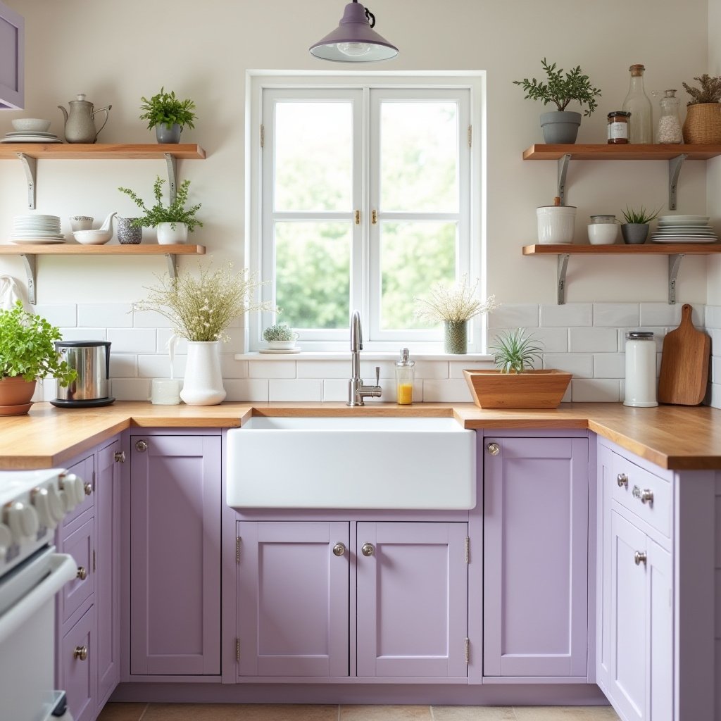 Kitchen Cabinets Color Combination 8