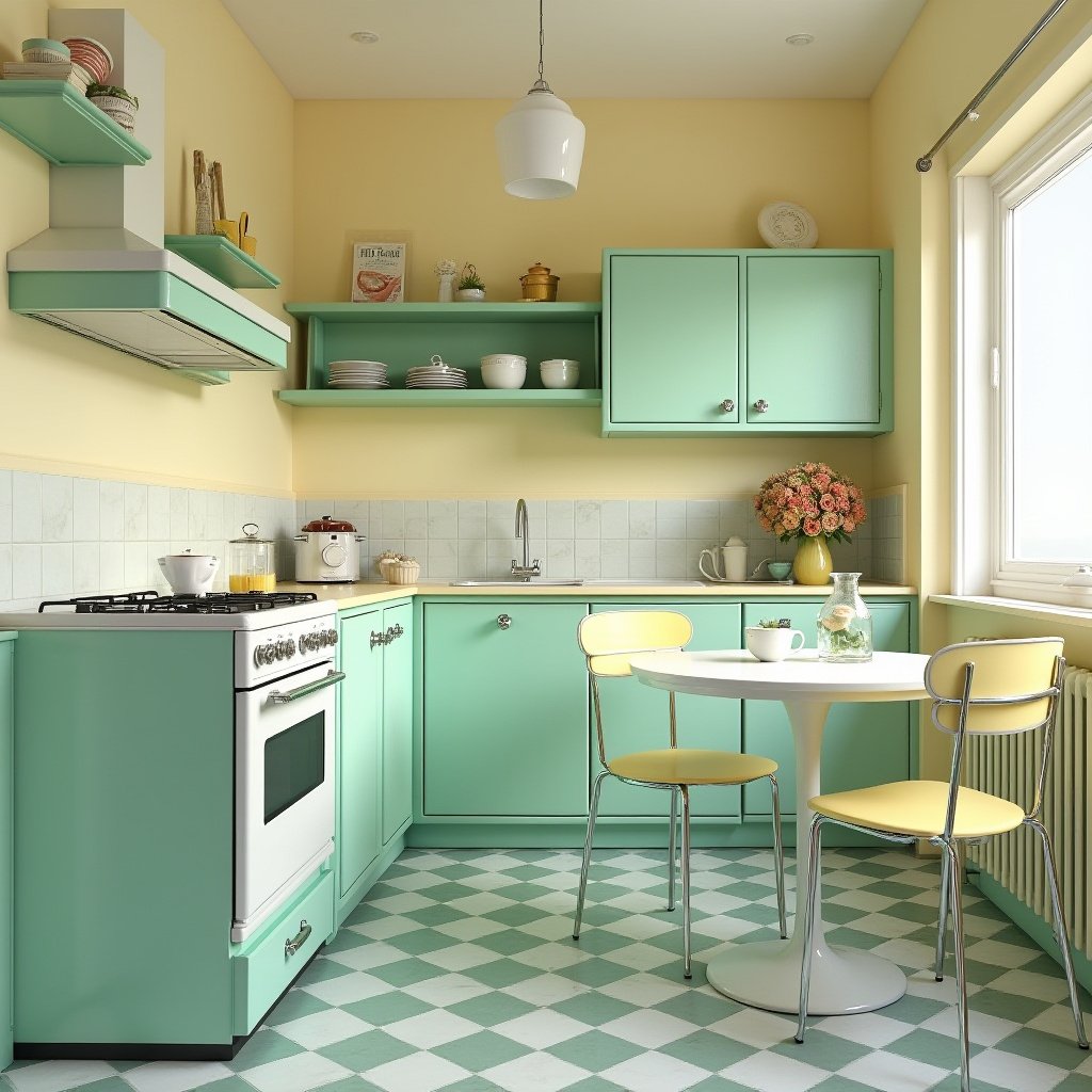 Kitchen Cabinets Color Combination 9