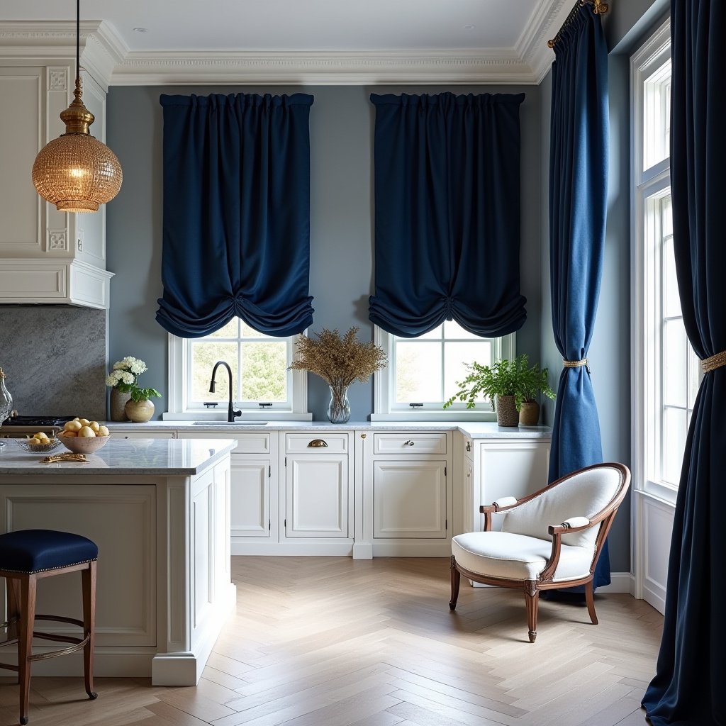 Kitchen Curtain Ideas 12