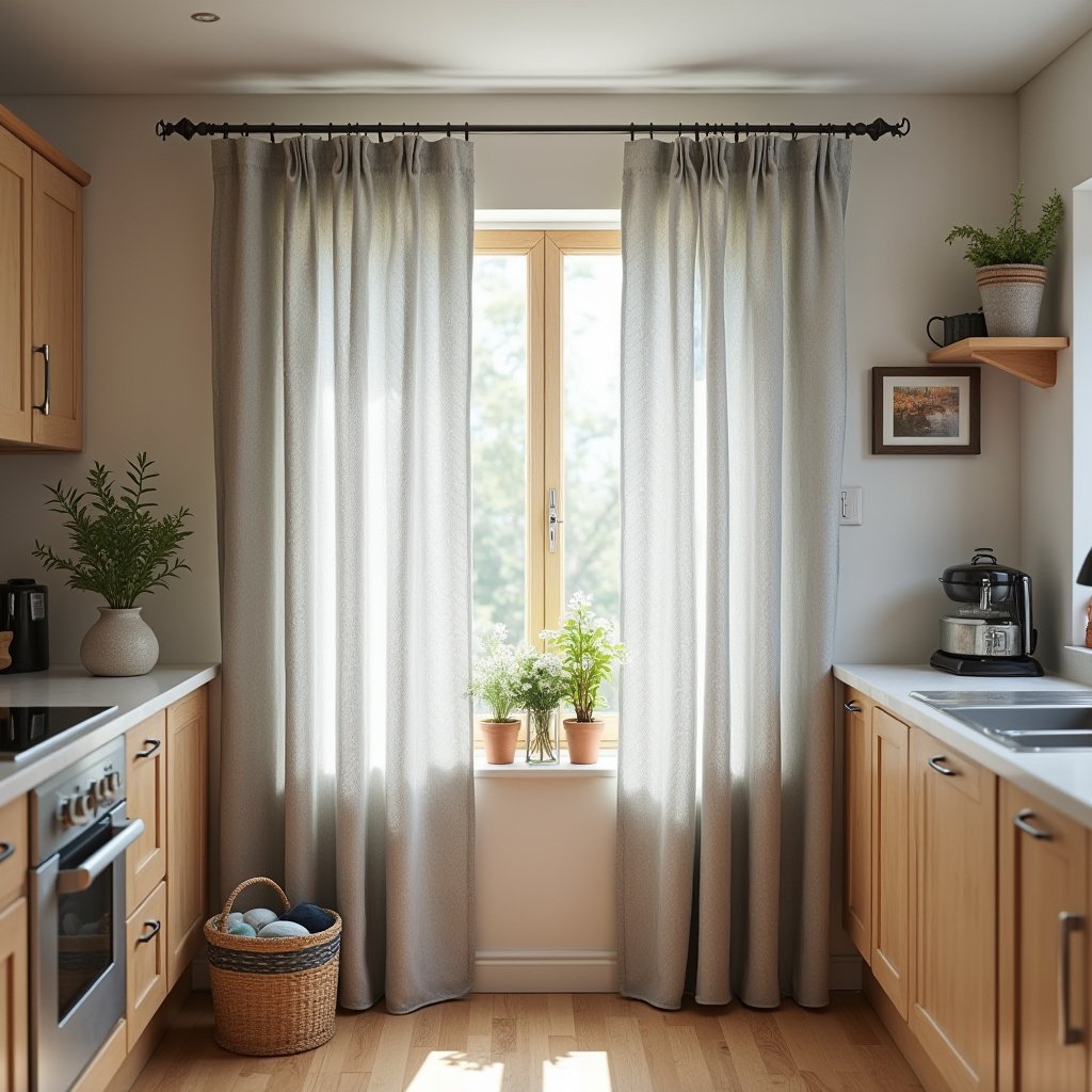 Kitchen Curtain Ideas 13