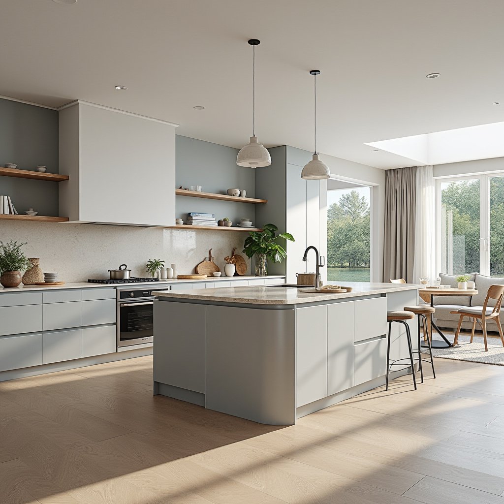 Light Grey Kitchen Cabinets 11