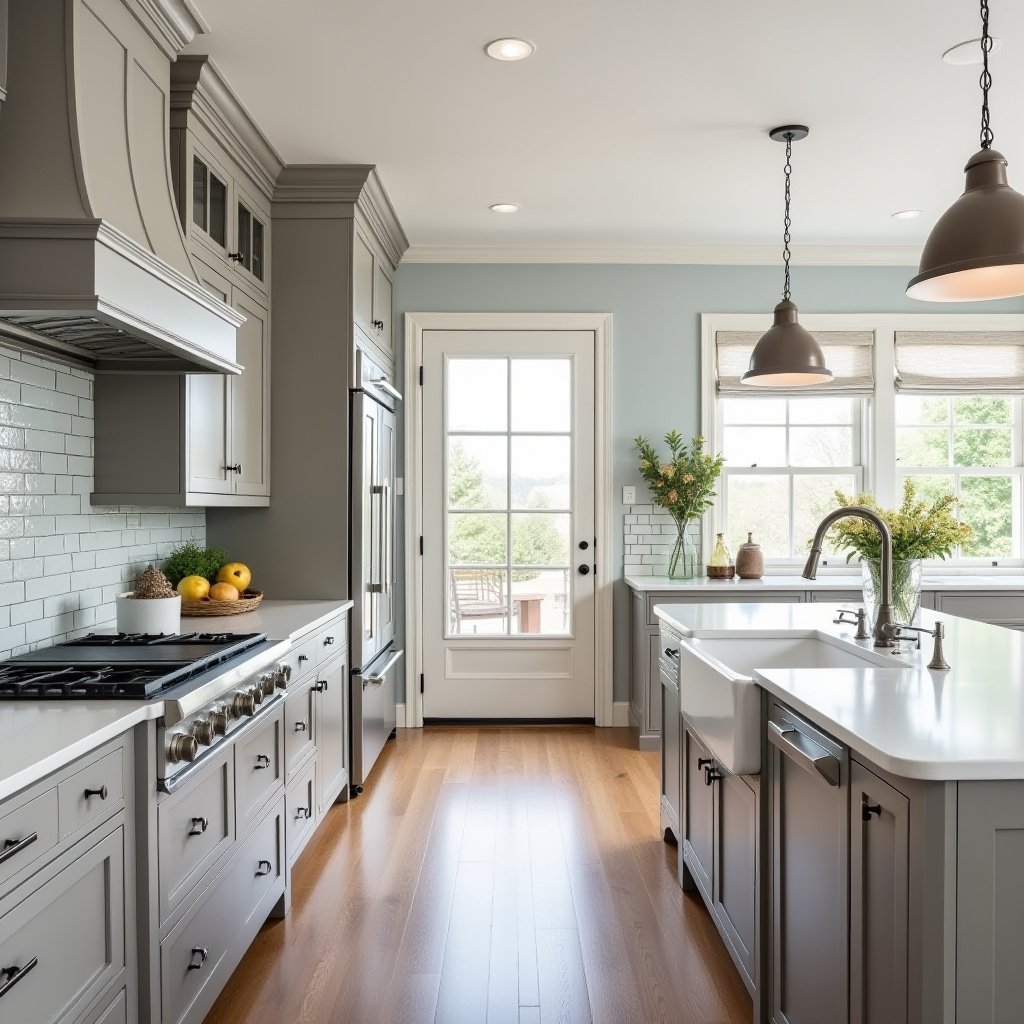 Light Grey Kitchen Cabinets 13
