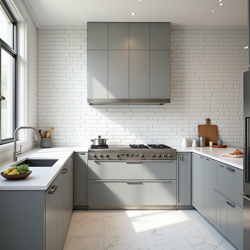 Light Grey Kitchen Cabinets 3