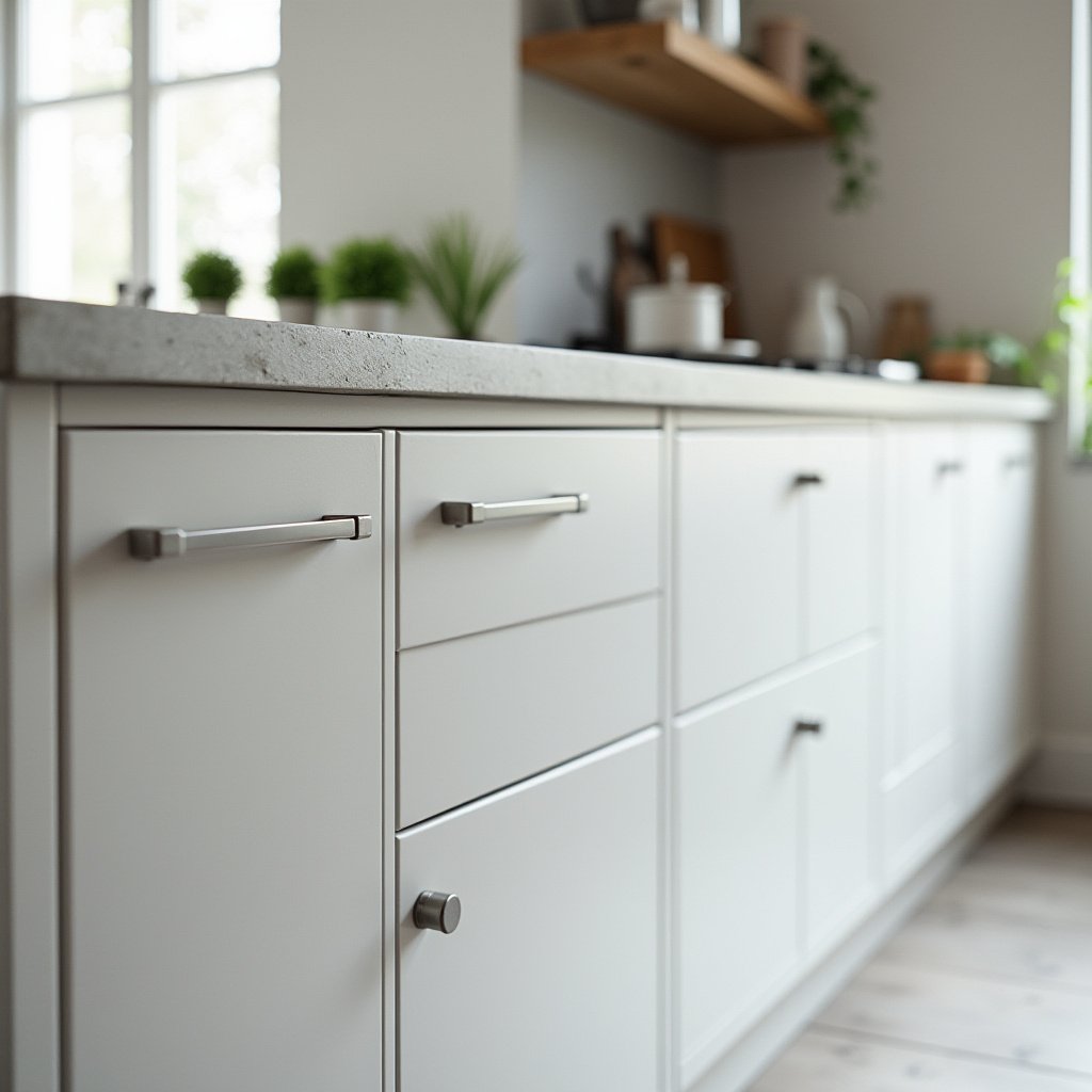 Light Grey Kitchen Cabinets 8
