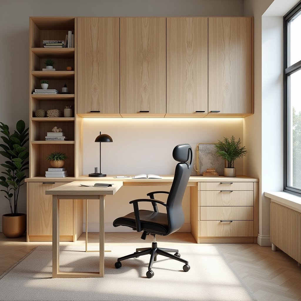 Light Wood Cabinets 13