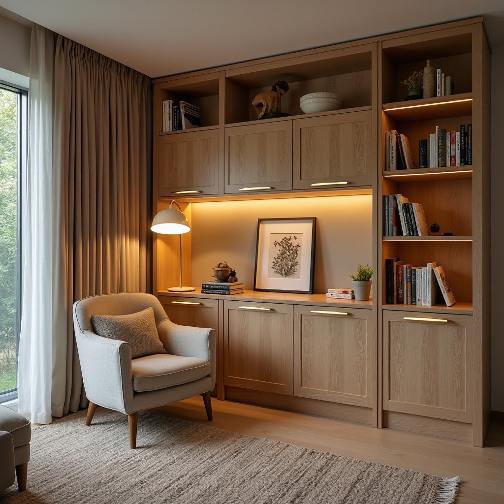 Light Wood Cabinets 14