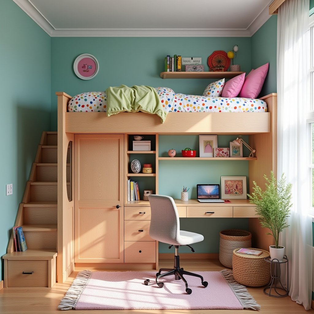 Loft Bed Ideas For Small Rooms 18