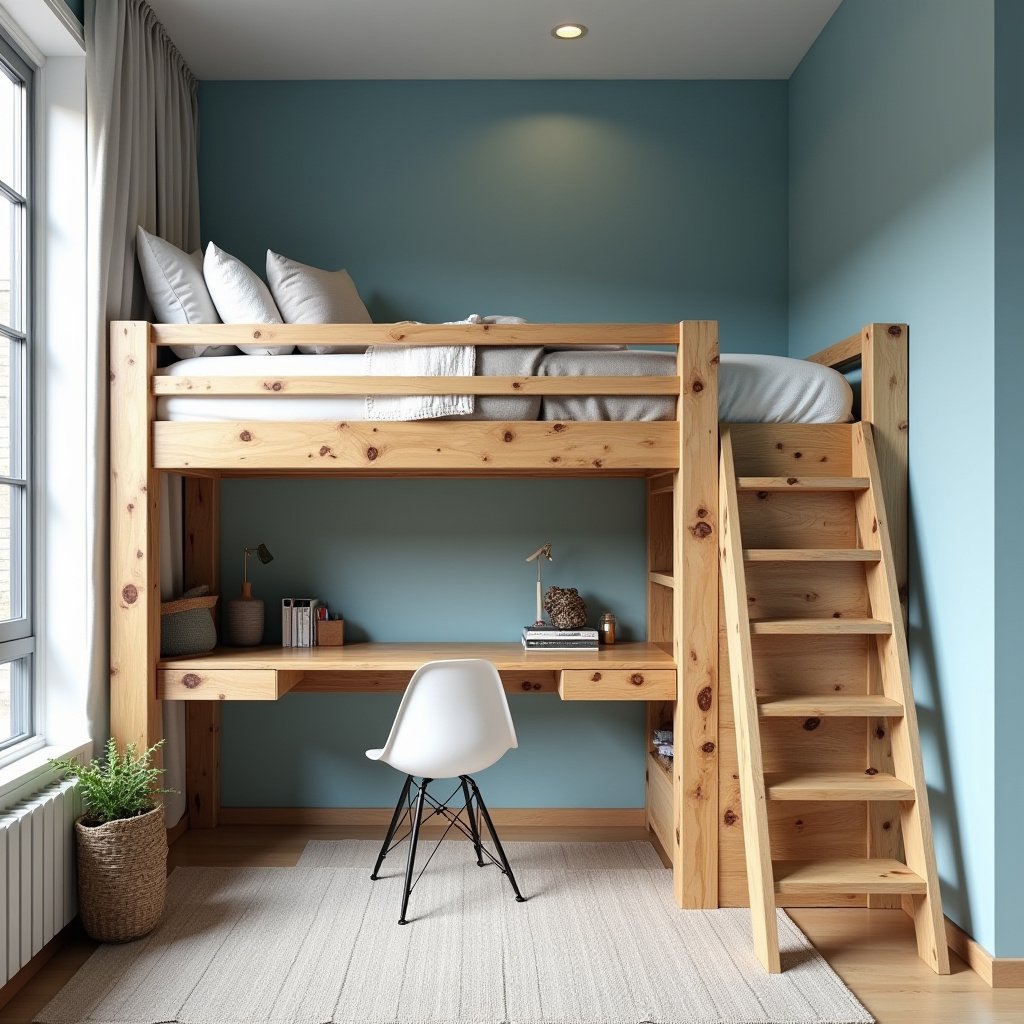 Loft Bed Ideas For Small Rooms 8