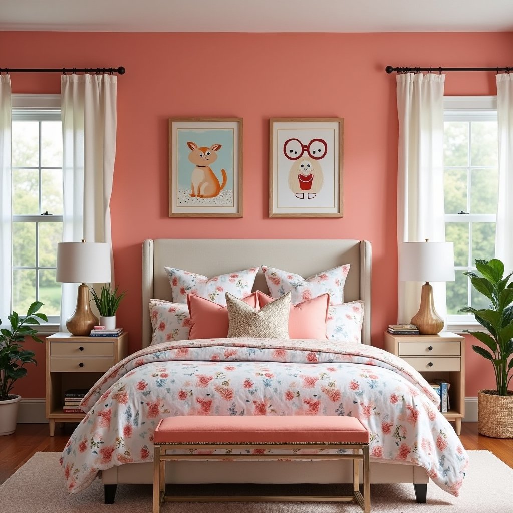 Master Bedrooms With Accent Wall 17