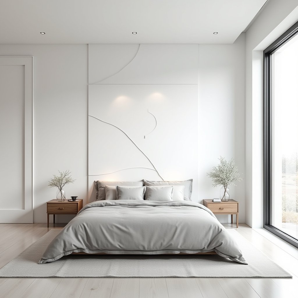 Master Bedrooms With Accent Wall 8
