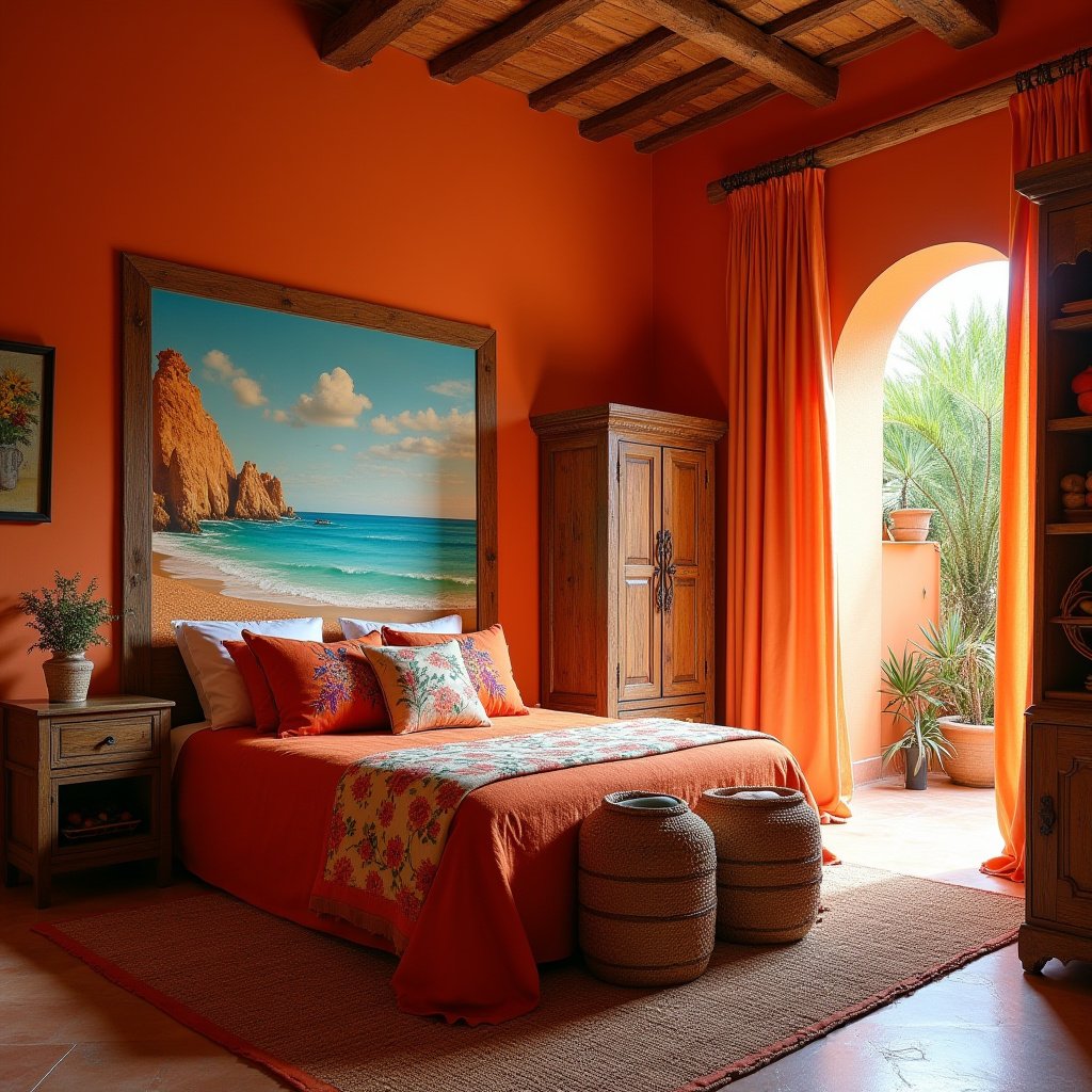 Mediterranean Bedroom 6