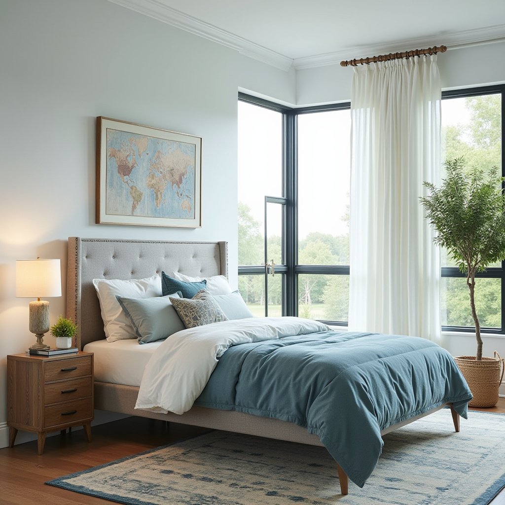 Mid Century Modern Bedroom Design 10