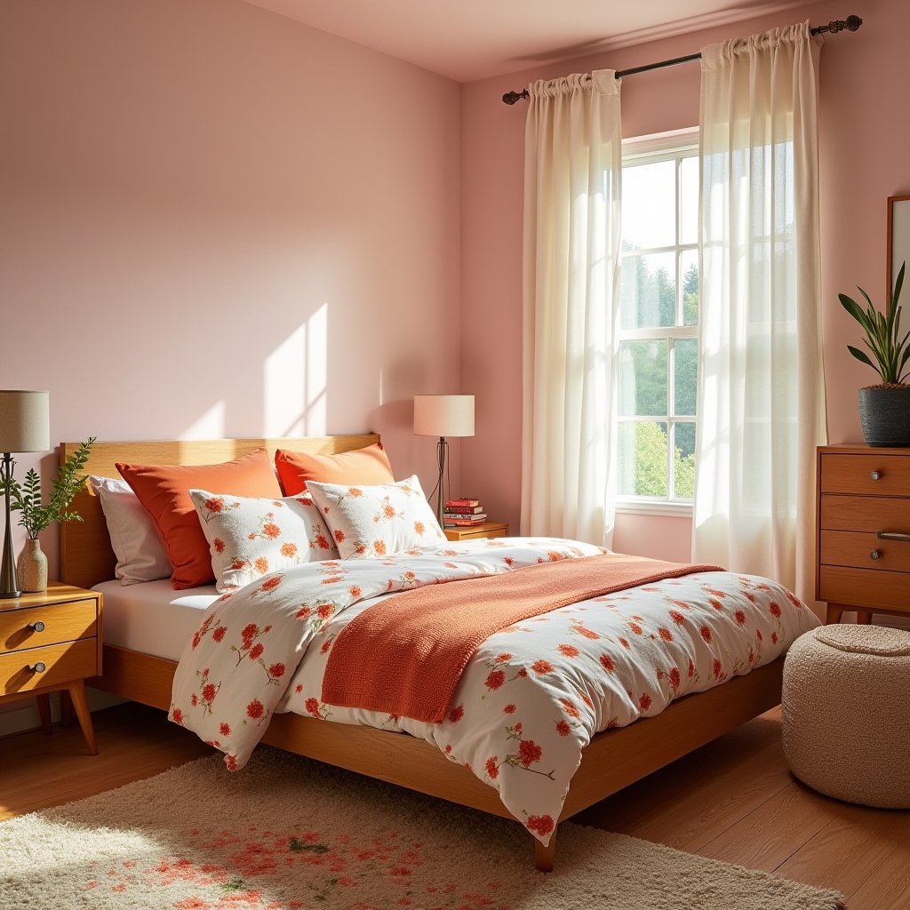 Mid Century Modern Bedroom Design 12