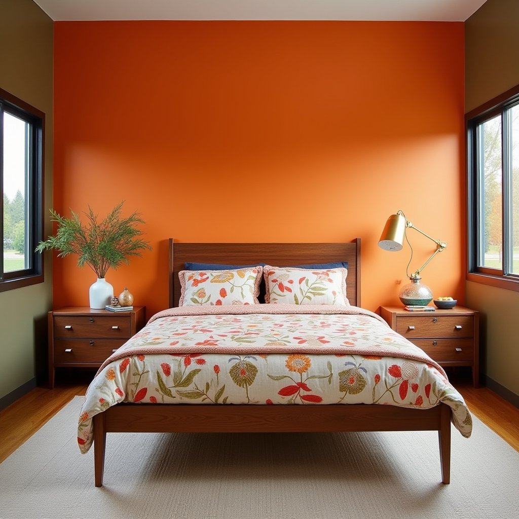 Mid Century Modern Bedroom Design 15