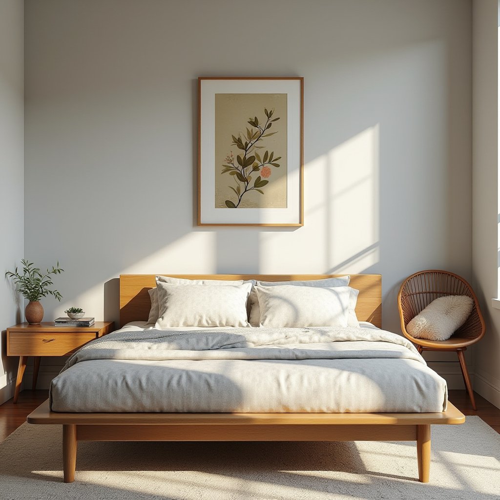 Mid Century Modern Bedroom Design 18