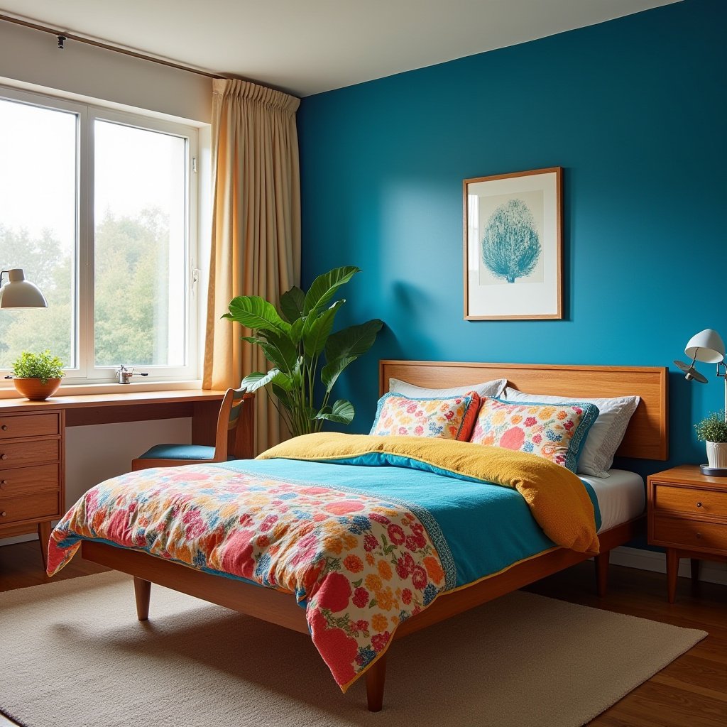 Mid Century Modern Bedroom Design 19