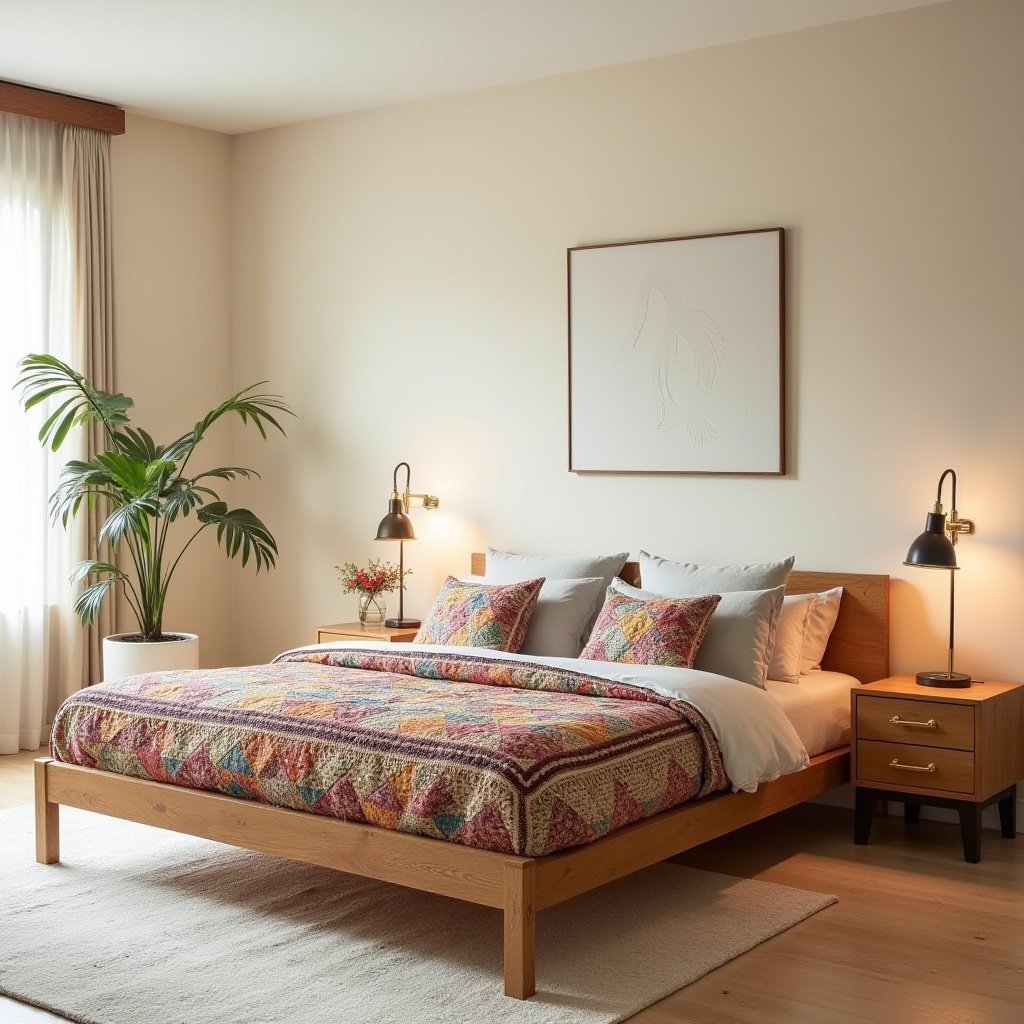 Mid Century Modern Bedroom Design 20