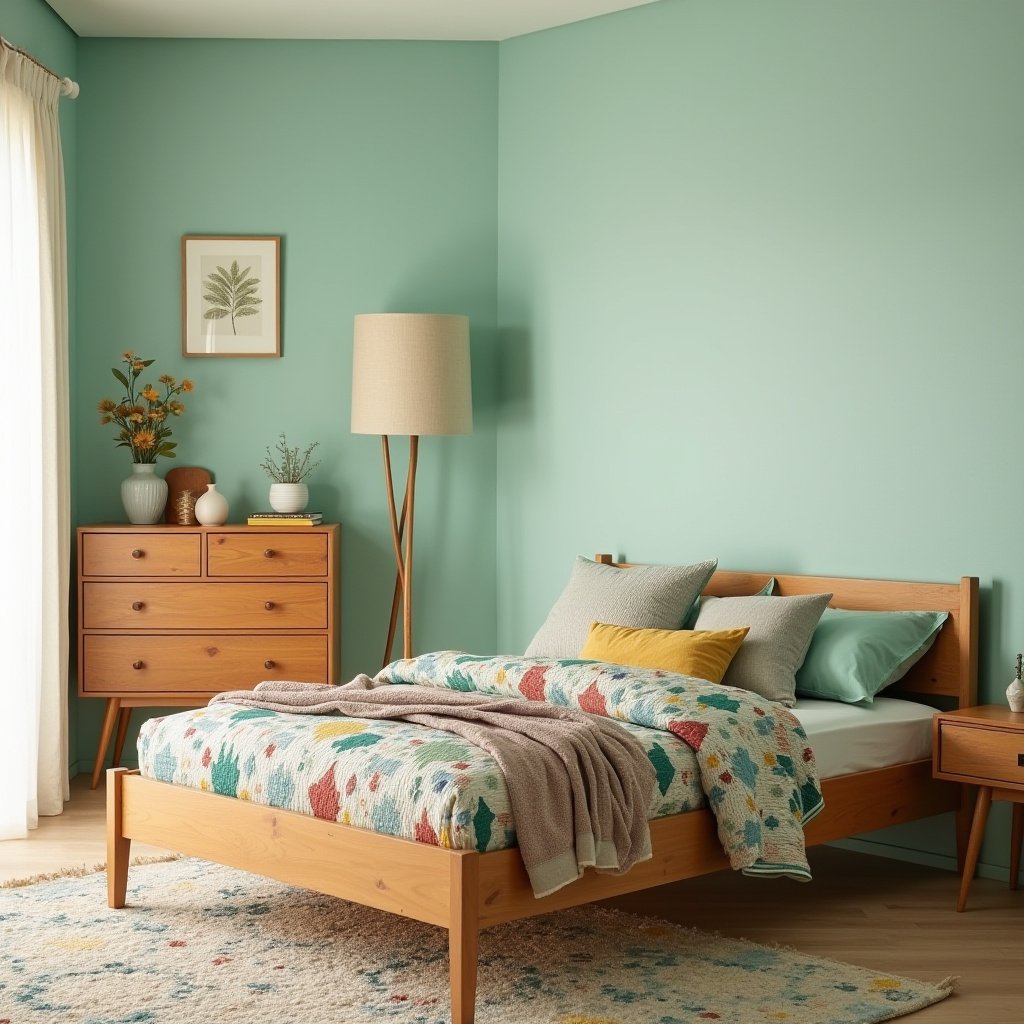 Mid Century Modern Bedroom Design 3