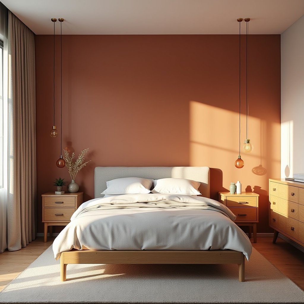 Mid Century Modern Bedroom Design 4