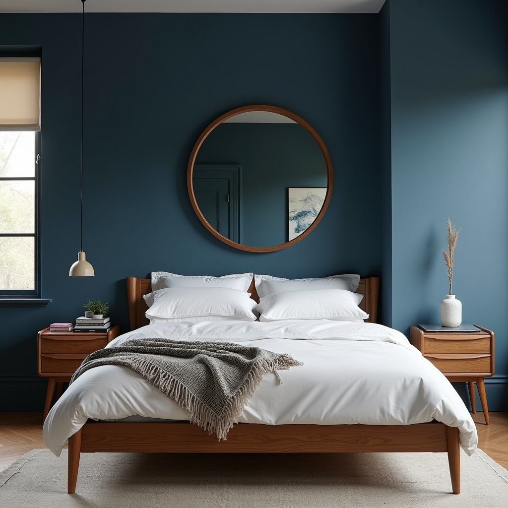 Mid Century Modern Bedroom Design 6