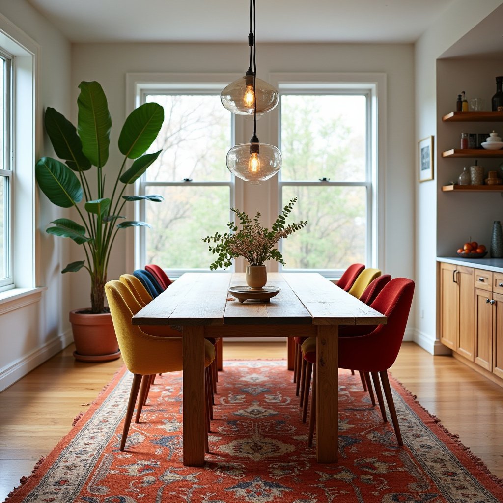 Mid Century Modern Dining Room 6