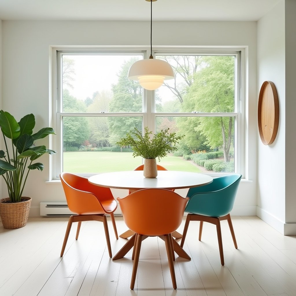 Mid Century Modern Dining Room 8