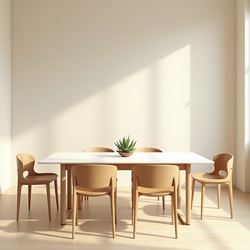 Minimalist Dining Room 19