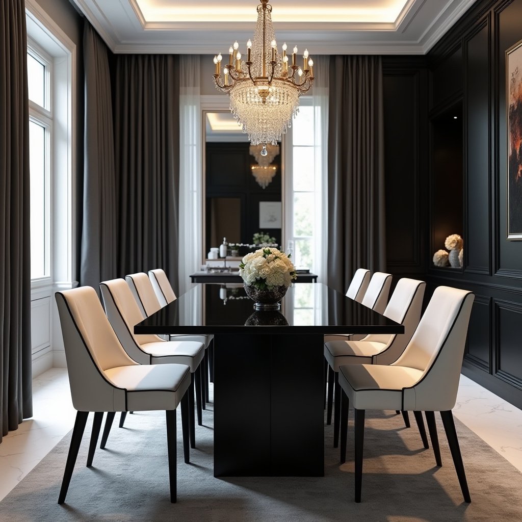 Modern Classic Dining Room 10