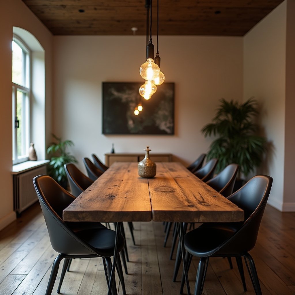 Modern Classic Dining Room 11