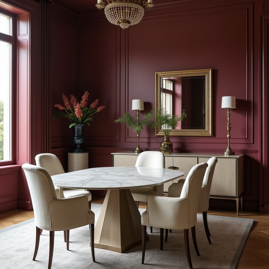 Modern Classic Dining Room 12