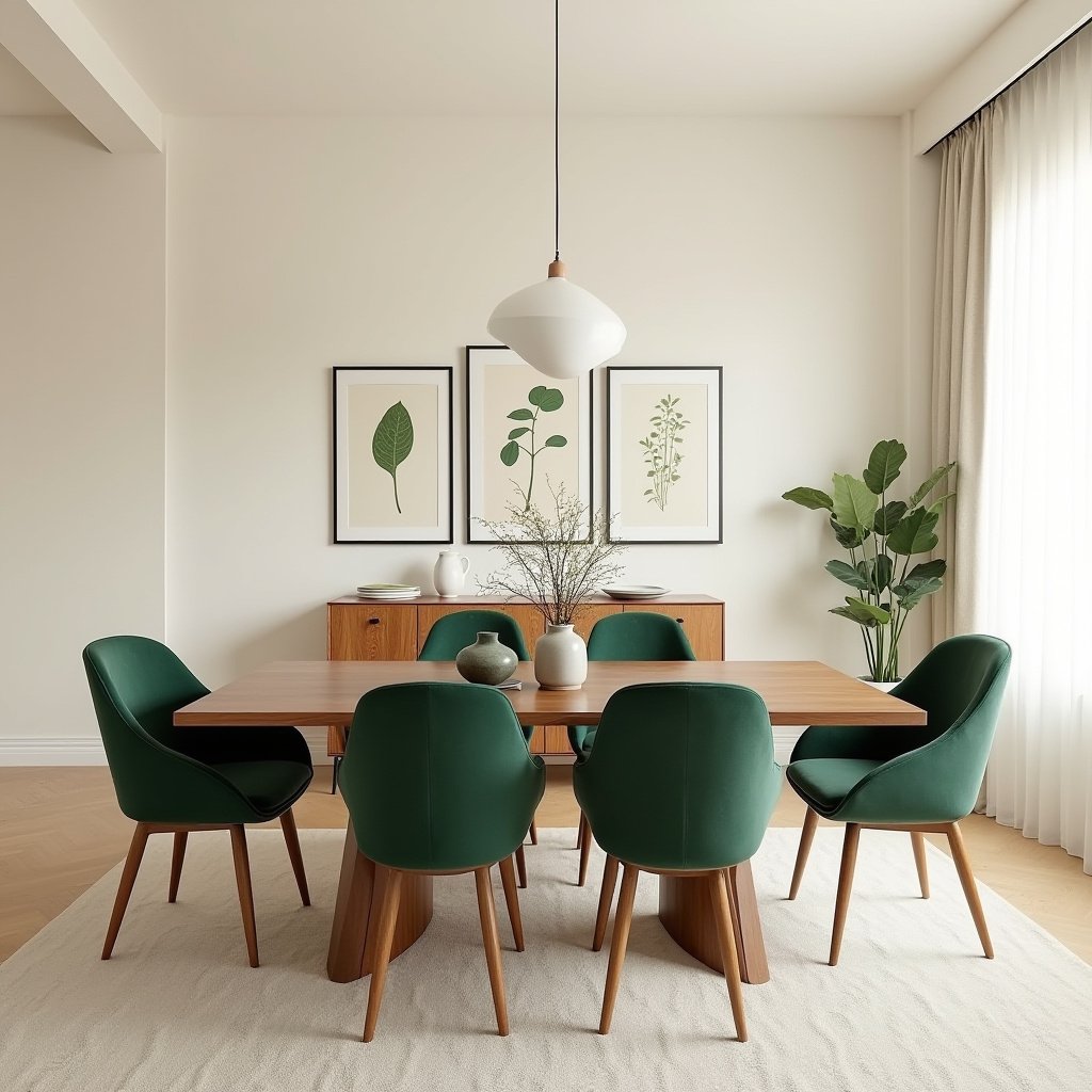 Modern Classic Dining Room 19