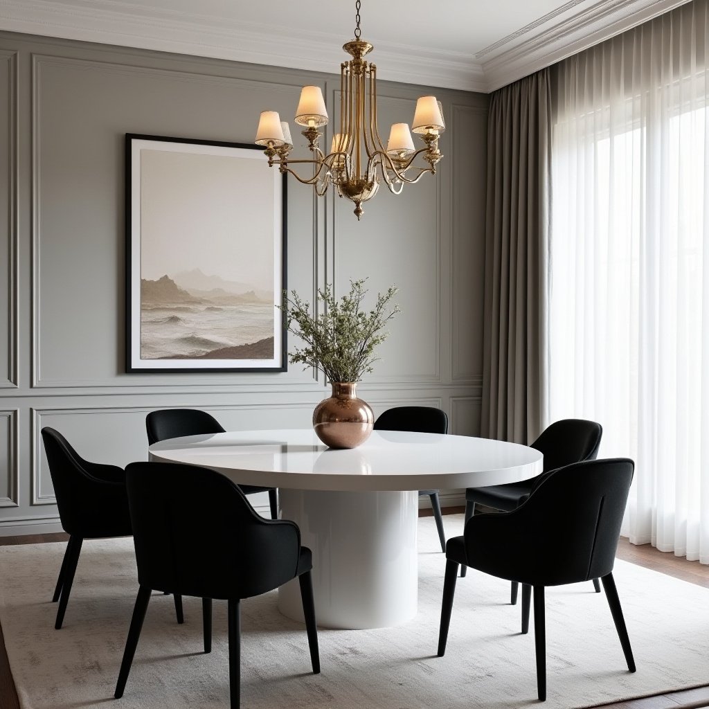 Modern Classic Dining Room 20