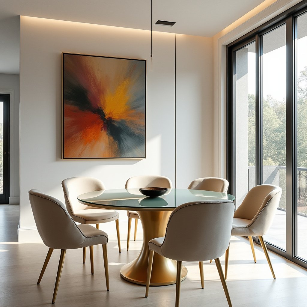 Modern Classic Dining Room 9
