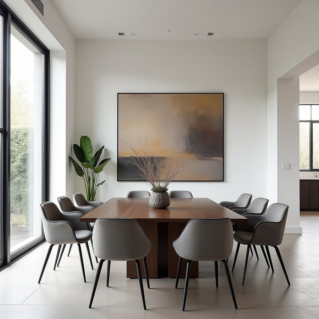 Modern Contemporary Dining Room 16