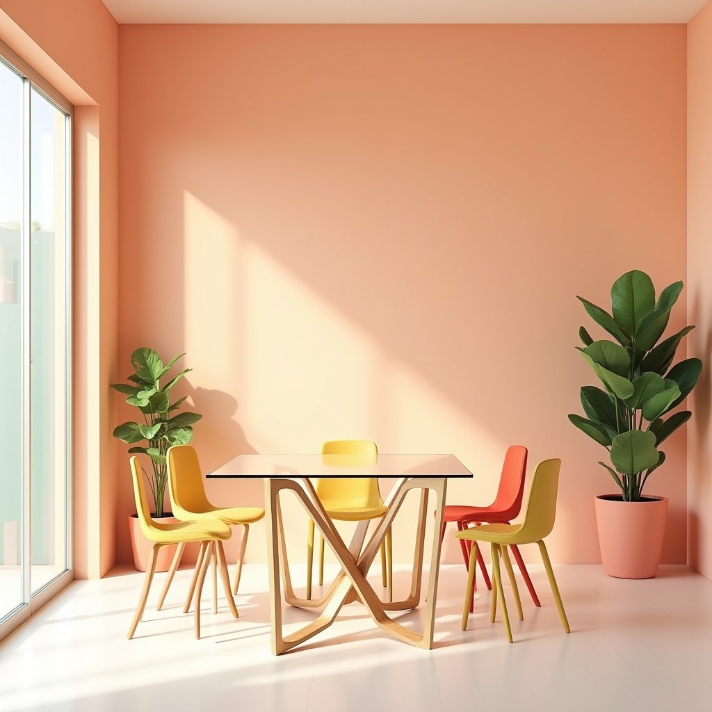 Modern Contemporary Dining Room 17