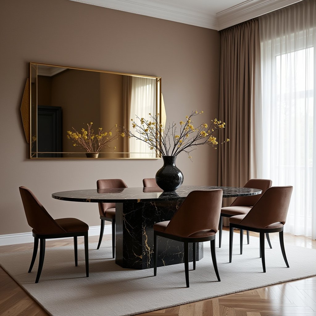 Modern Contemporary Dining Room 5