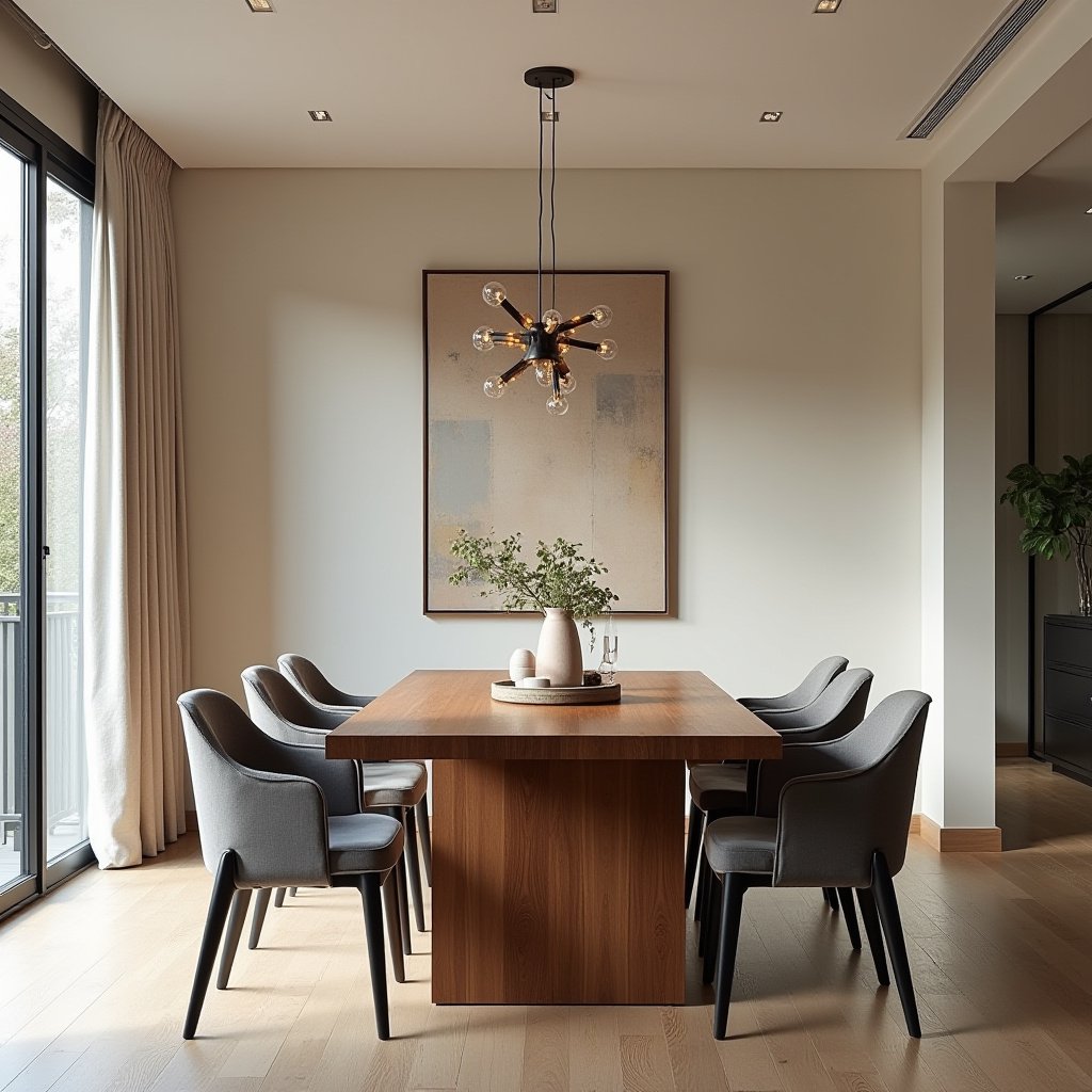 Modern Contemporary Dining Room 7