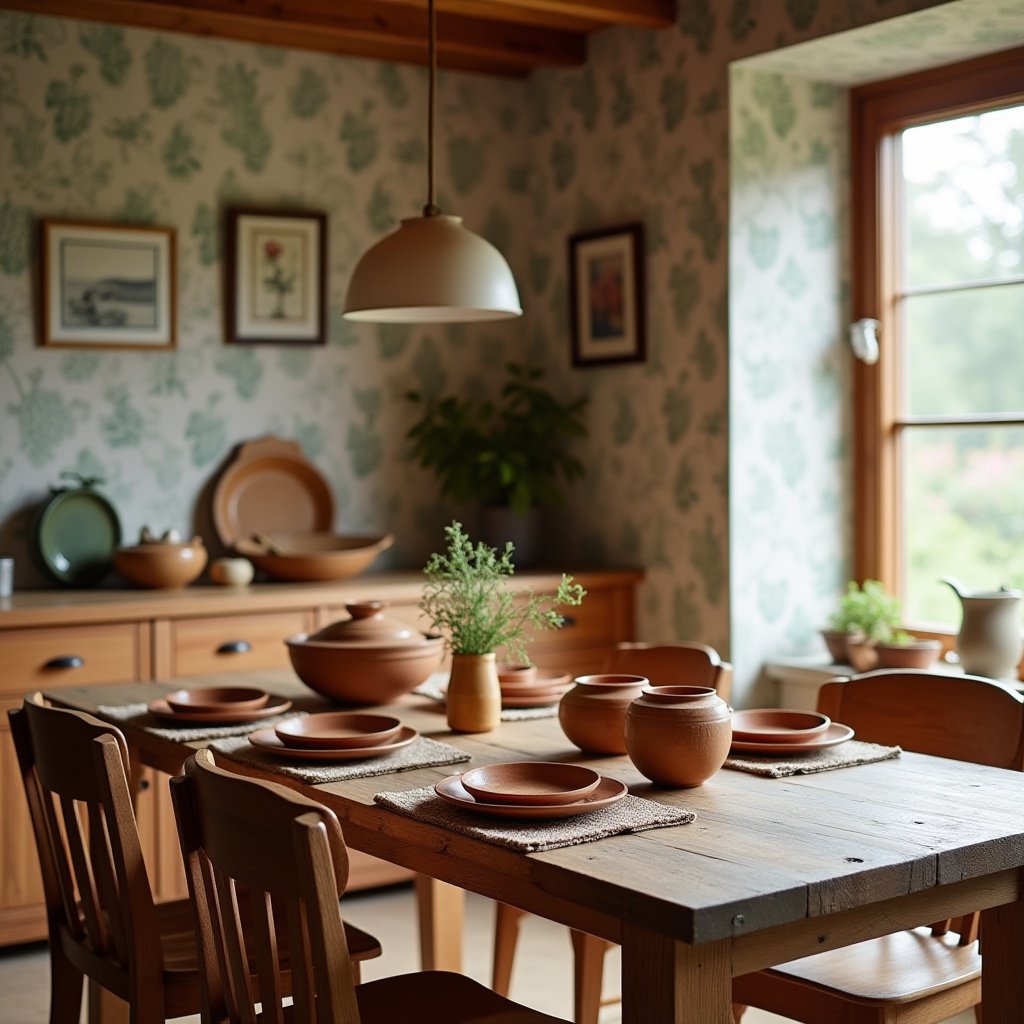 Modern Cottage Dining Room 12