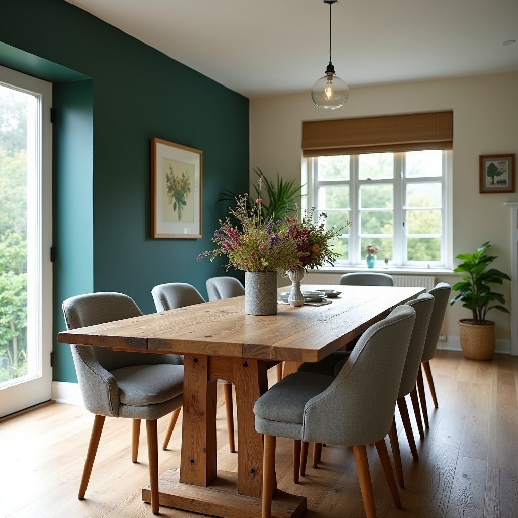 Modern Cottage Dining Room 13
