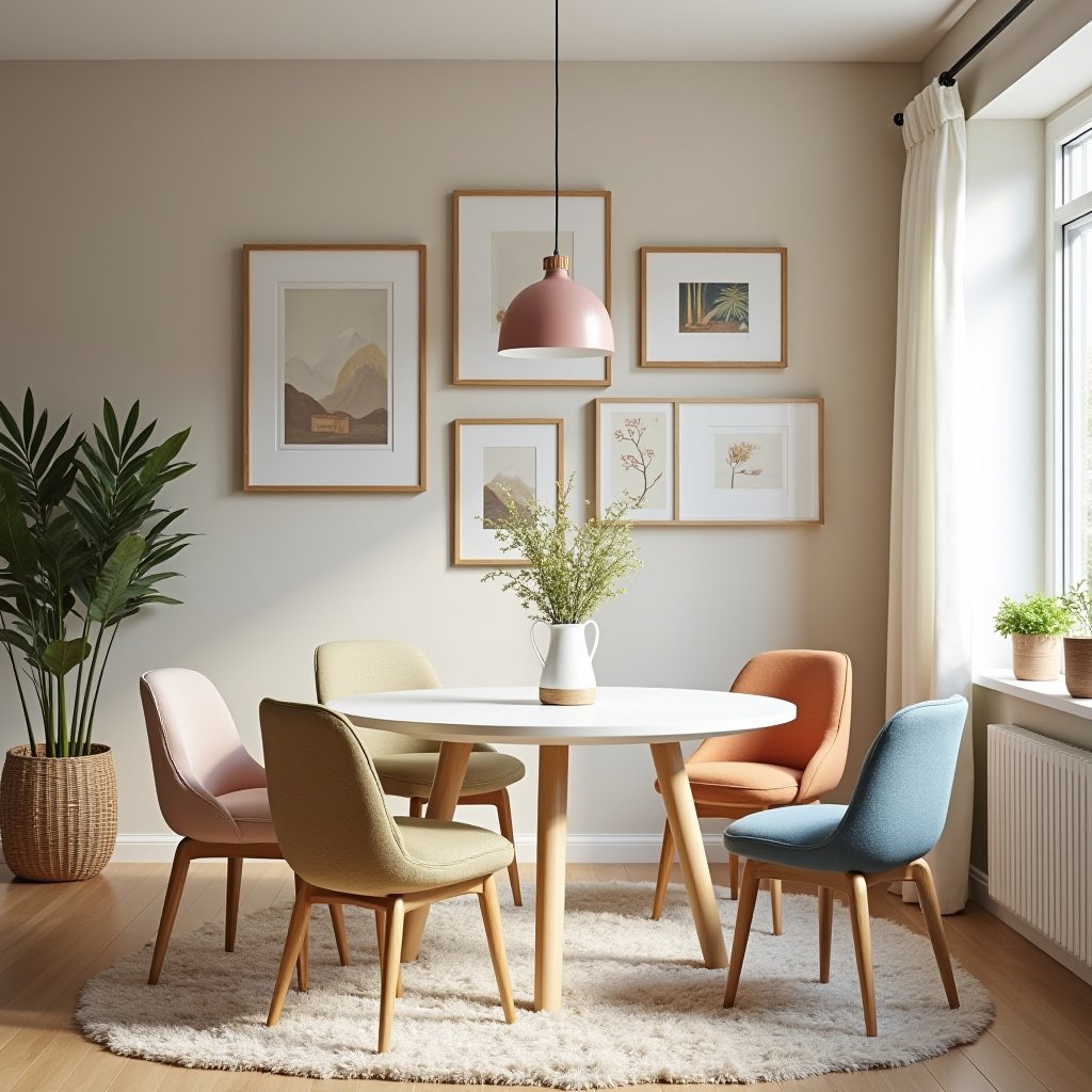 Modern Cottage Dining Room 14