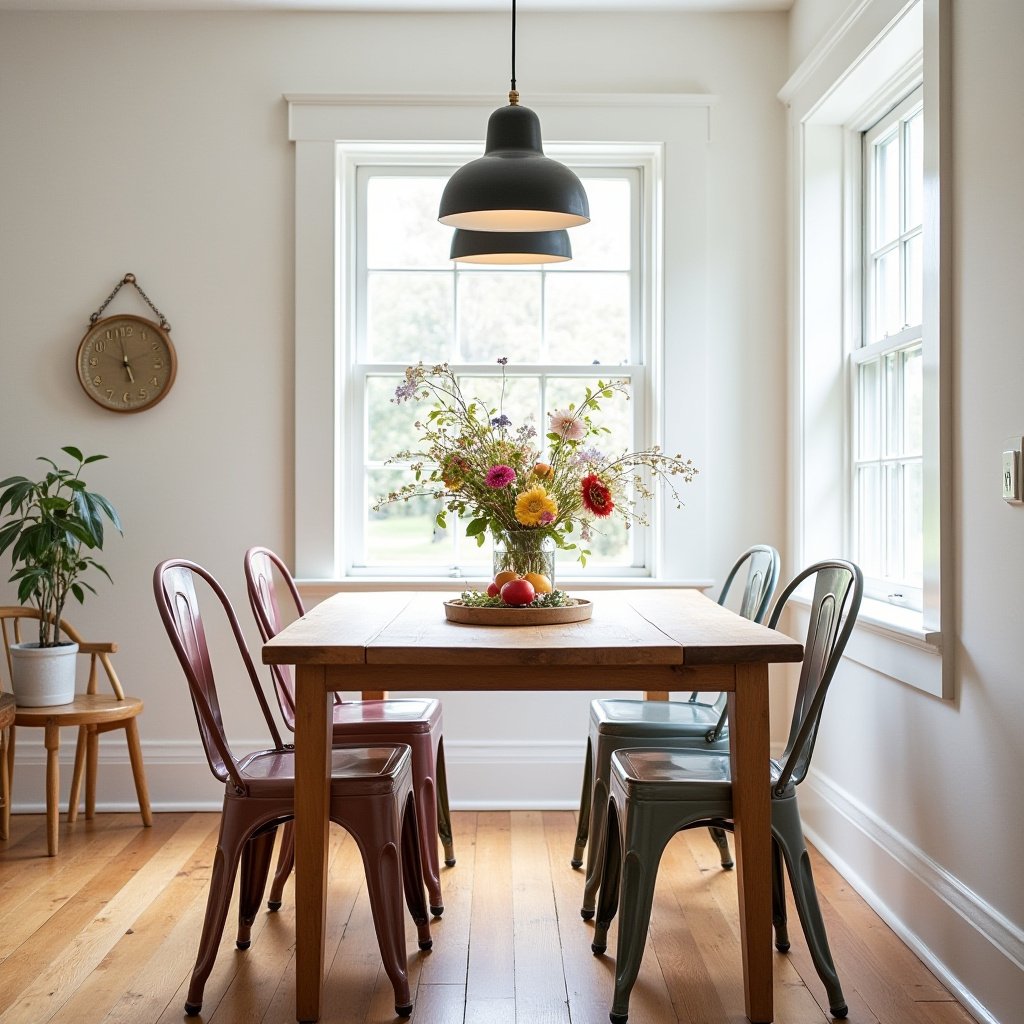 Modern Cottage Dining Room 20