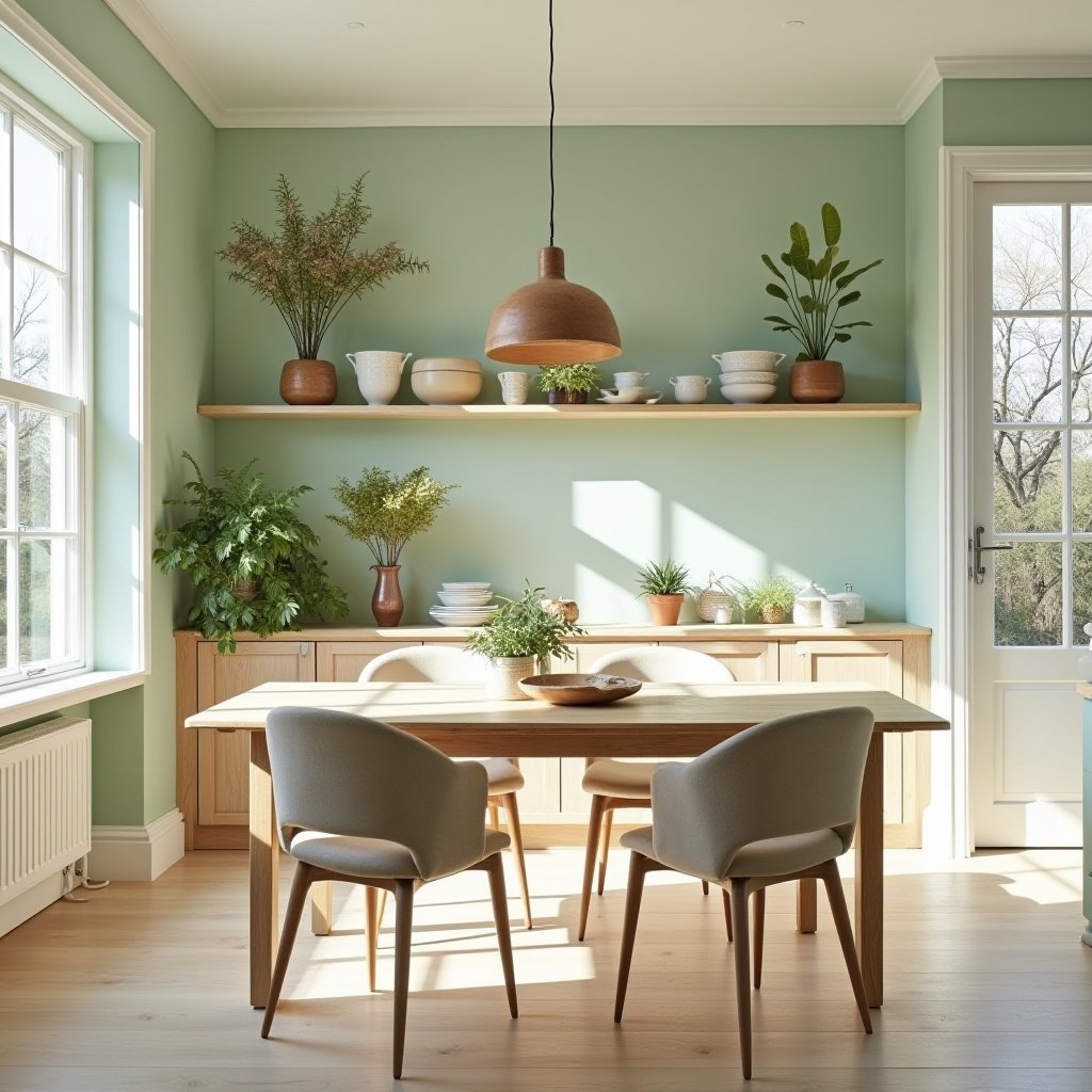 Modern Cottage Dining Room 9