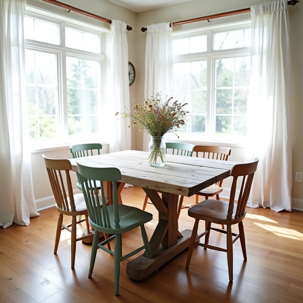 Modern Farmhouse Dining Table 1