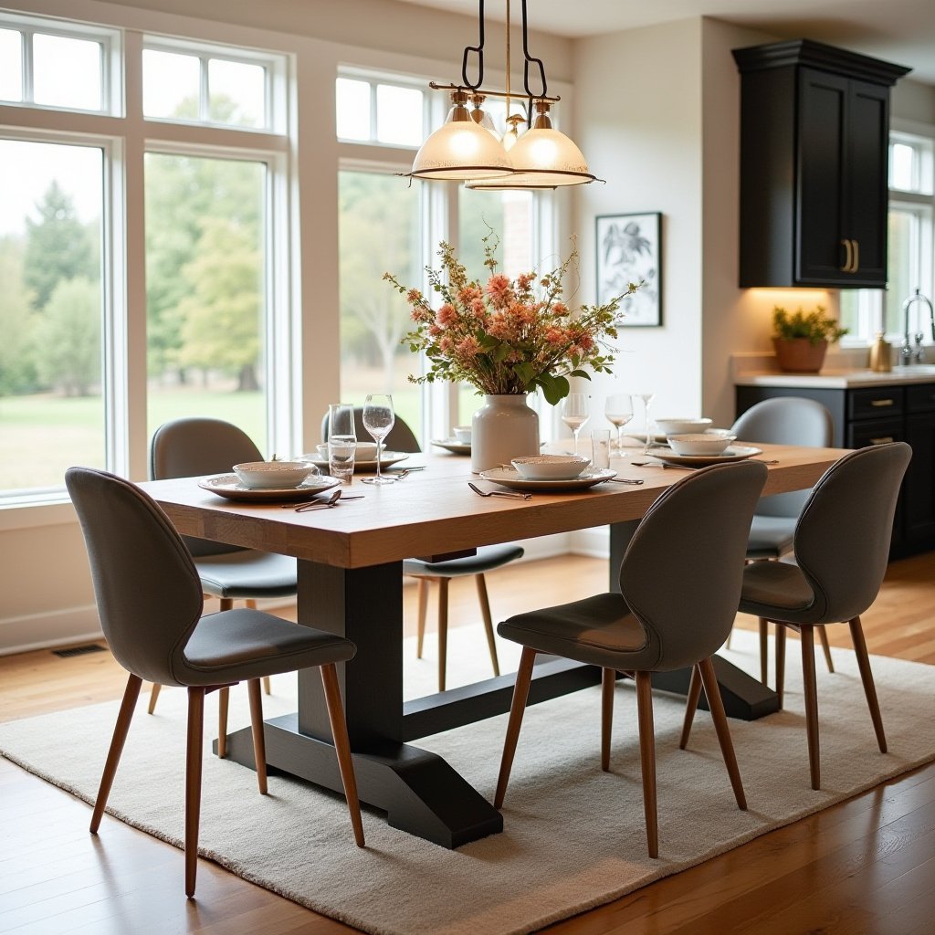 Modern Farmhouse Dining Table 10