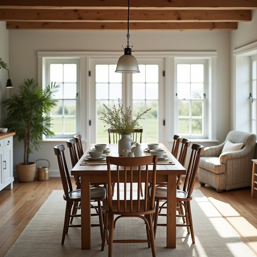 Modern Farmhouse Dining Table 19