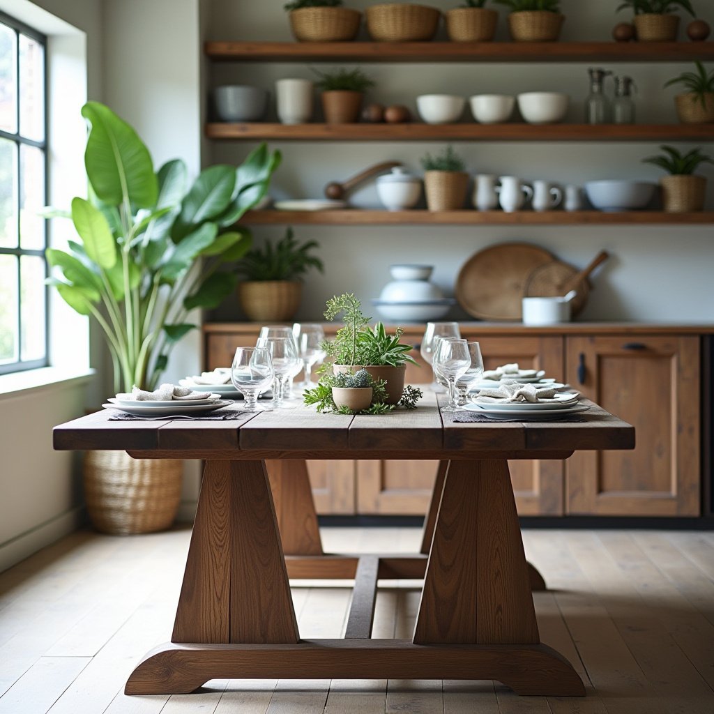 Modern Farmhouse Dining Table 3